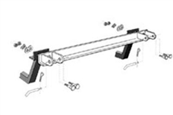 Roadmaster 025 Towbar Adapter ADAPTS REESE, VALLEY, EAZ-LIFT, DRAW-TITE AND HUSKY CAR-MOUNTED TOW BARS TO ROADMASTER BRACKETS.