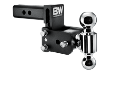 B&W Trailer Hitches Tow & Stow 2 INCH Adjustable Height and Multiple Ball Sizes TS10033B