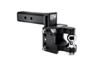 B&W Trailer Hitches Pintle Hitch Adjustable Height and Multiple Ball Sizes TS20055