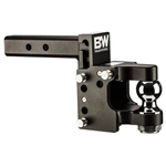 B&W Trailer Hitches Pintle Hitch Adjustable Height and Multiple Ball Sizes TS20056