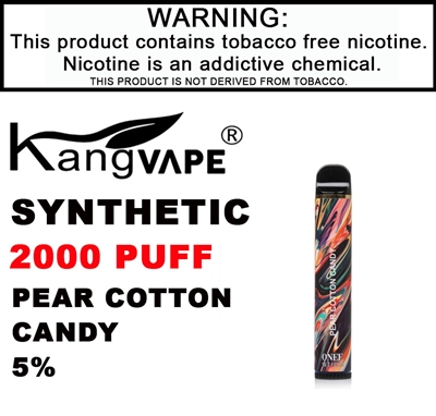 KangVape Onee Stick Synthetic Disposable Pear Cotton Candy