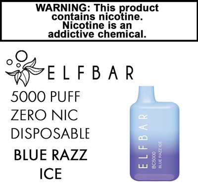 Elfbar Disposable Blue Razz Ice 0mg