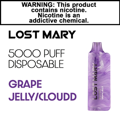 Lost Mary MO5000 Disposable Grape Jelly 50mg