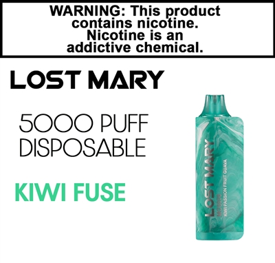 Lost Mary MO5000 Disposable Kiwi Fuse 50mg
