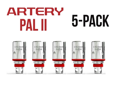 Artery Pal 2 0.6oHm Mesh Coils - 5 Pack