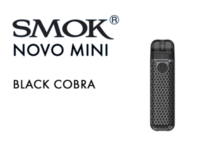 Smok Novo 4 Mini Kit Black Cobra