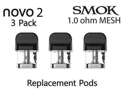 Smok Novo 2 Replacement Pods - 1.0 Mesh