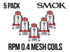Smok RPM 0.4oHm Mesh Coils - 5 Pack