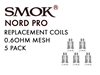 Smok Nord Pro Replacement Coils 0.6ohm