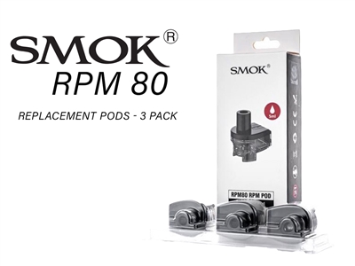 Smok RPM 80 - Replacement Pods 3 Pack
