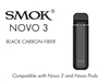 Smok Novo 3 Pod System Black Carbon Fiber