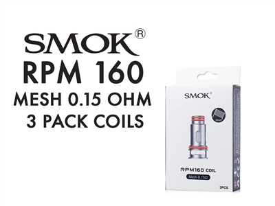 Smok RPM 160 1.5oHm Mesh 3 Pack