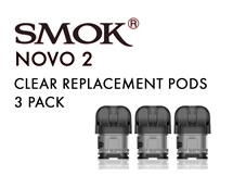 Smok Novo 2 Clear Replacement Pods 0.8 Mesh