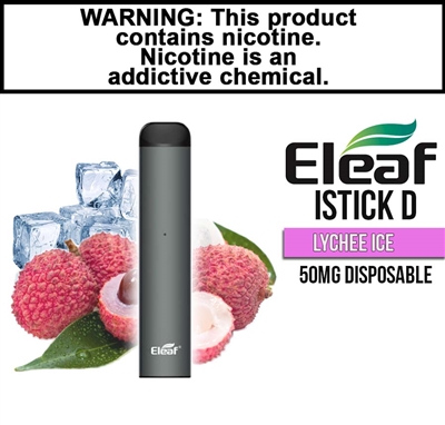 Eleaf Istick D - Lychee Ice - 50mg Disposable