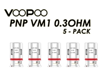 VooPoo PnP - VM1 replacement coils 0.3ohm - 5 Pack