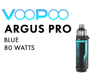 VooPoo Argus Pro Kit Leather and Blue