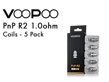 VooPoo PnP R2 Coils 1.0ohm 5 Pack