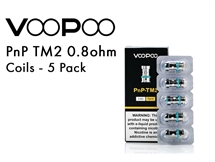VooPoo PnP TM2 Coils 0.8ohm 5 Pack