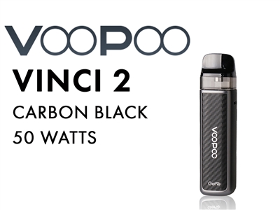 VooPoo Vinci II Pod Kit Black Carbon Fiber
