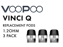 VooPoo Vinci Q Replacement Pod 1.2 ohm 3 Pack