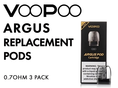 VooPoo Argus Replacement Pod 0.7 ohm 3 Pack