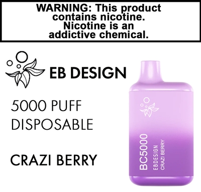 EB Design Disposable Crazi Berry 50mg