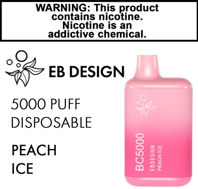 EB Design Disposable Peach Ice 50mg