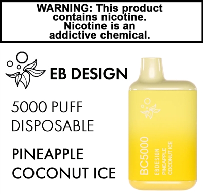 EB Design Disposable Pineapple Coconut Ice 50mg