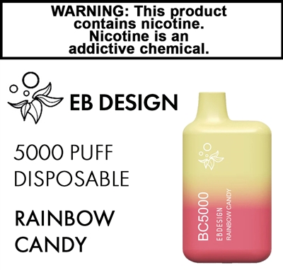 EB Design Disposable Rainbow Candy 50mg