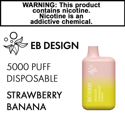 EB Design Disposable Strawberry Banana 50mg