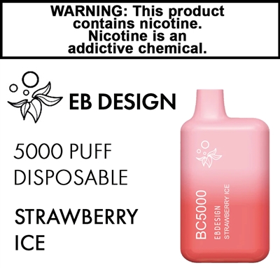 EB Design Disposable Strawberry Ice 50mg