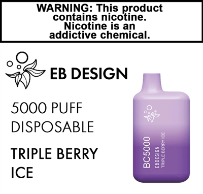 EB Design Disposable Triple Berry Ice 50mg
