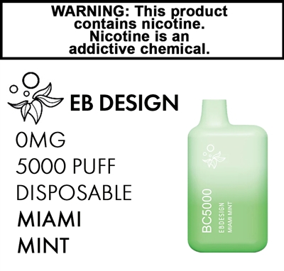 EB Design Disposable Miami Mint 0MG