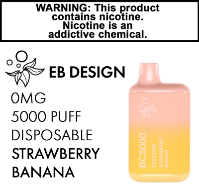 EB Design Disposable Strawberry Banana 0MG