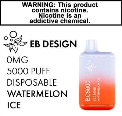 EB Design Disposable Watermelon Ice 0MG