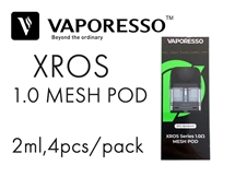 Vaporesso XROS Mesh Pods 1.0 ohm 4 Pack