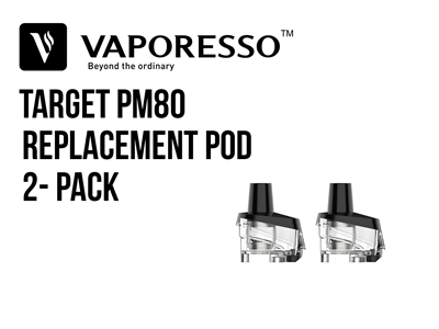 Vaporesso PM80 Replacement Pod - 2 Pack