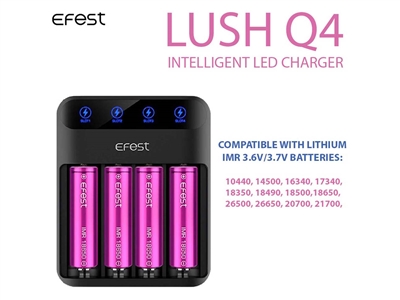 eFest Lush Q4 IMR Battery Charger