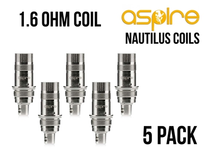 Nautilus BVC Replacement Coils 5-Pack