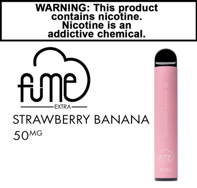 Fume Extra Disposable Strawberry Banana 50mg