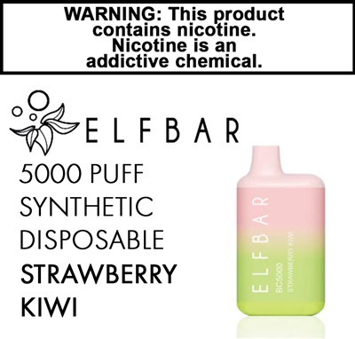 Elfbar Synthetic Disposable Strawberry Kiwi 50mg