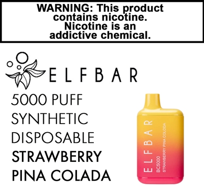 Elfbar Synthetic Disposable Strawberry Pina Colada 50mg