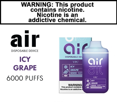 Air Disposable Icy Grape 50mg