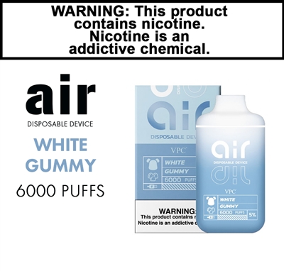 Air Disposable White Gummy 50mg