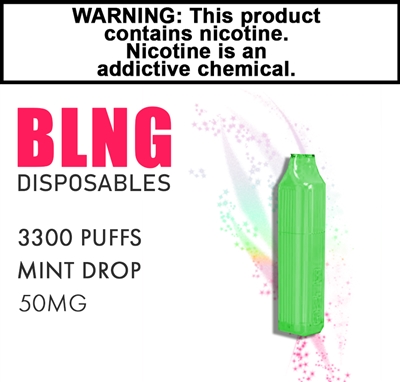 BLNG Disposable Mint Drop 50mg