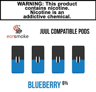 Eon Smoke Juul Compatible Pods - Blueberry (6%)