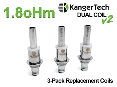 Kanger Dual Coil v2 1.8oHm