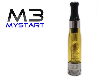 Mystart M3 1.6ml-2.4 oHm Tank Stardust Clearomizer.Replaceable Coil Heads