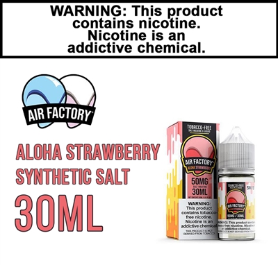 Air Factory Synthetic Salts Aloha Strawberry 30mL