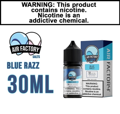 Air Factory Salts - Blue Razz (30mL)